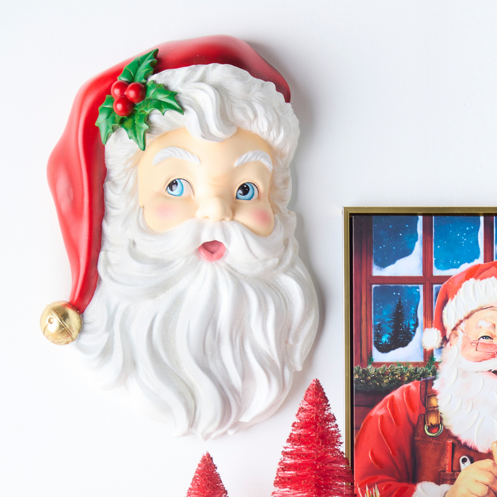 Santa Wall Plaque