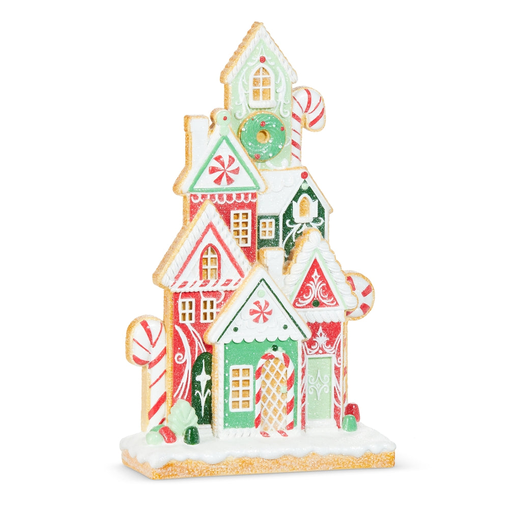 Peppermint Gingerbread Village