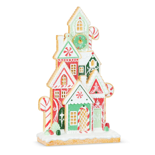 Peppermint Gingerbread Village