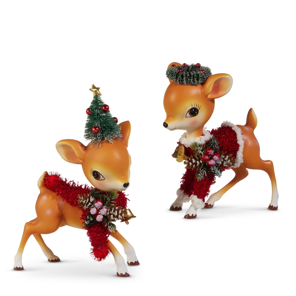 Playful Holiday Fawn