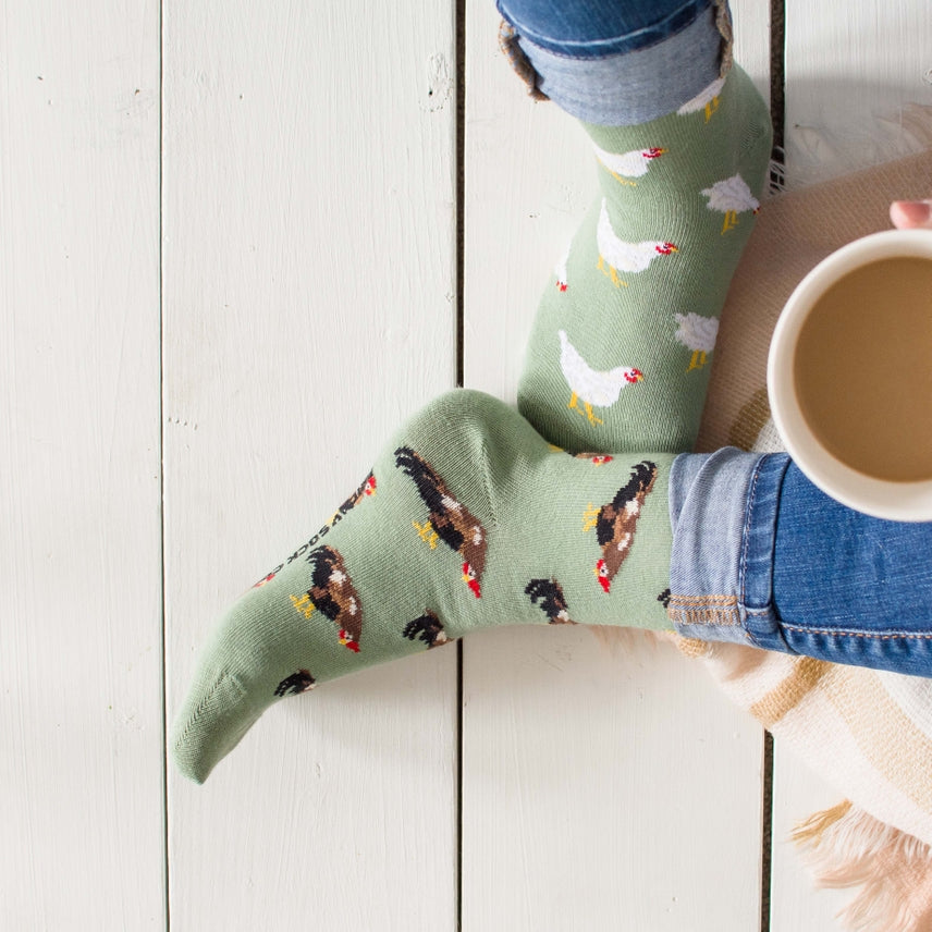 Women's Chicken & Rooster Socks