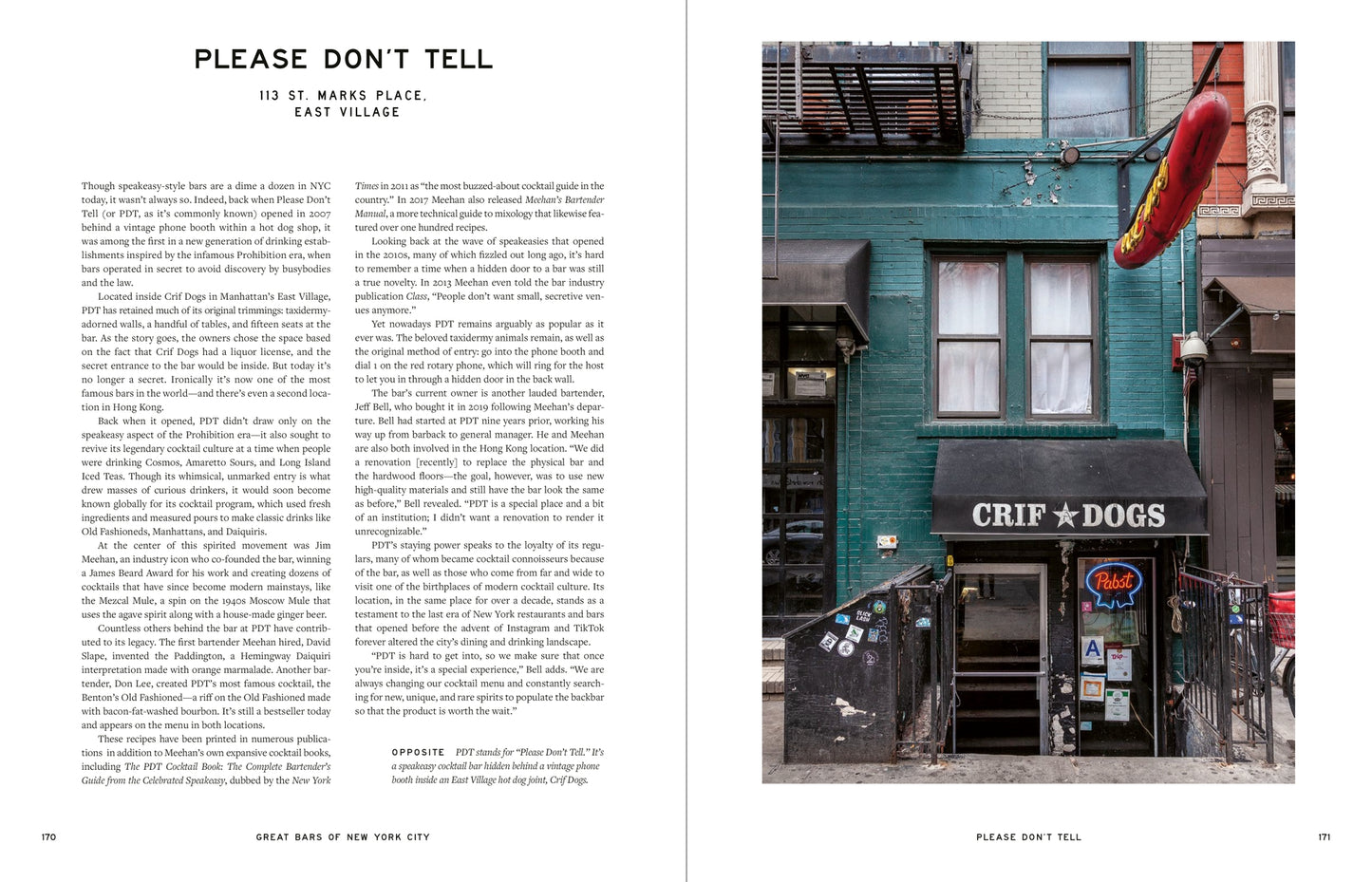 GREAT BARS OF NEW YORK CITY