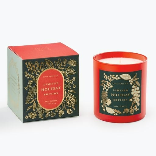 BOXED HOLIDAY CANDLE