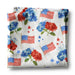 Patriotic Waffle Weave Kitchen Tea Towel