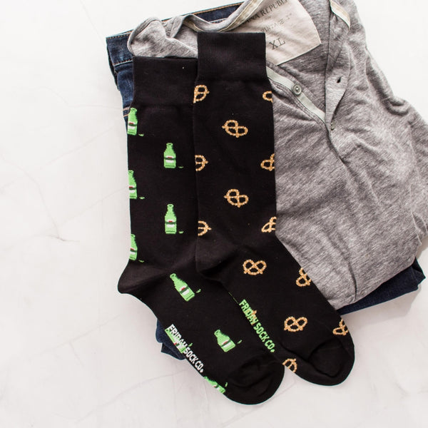 Men's Pretzel & Beer Socks