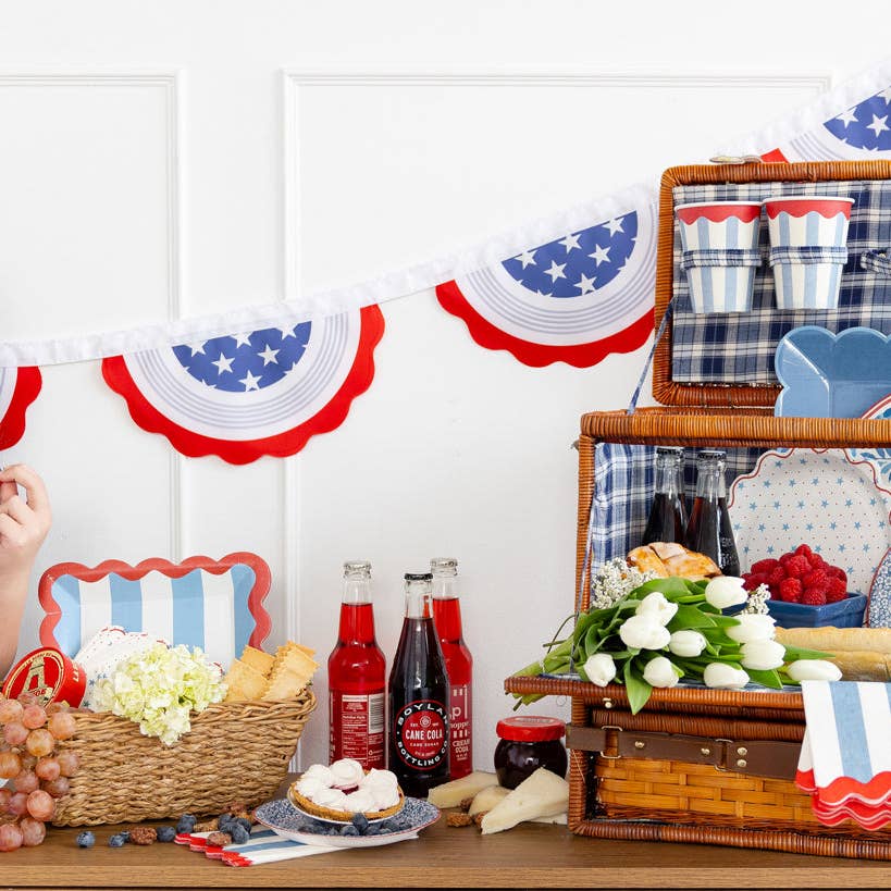 Hamptons Bunting Outdoor Banner