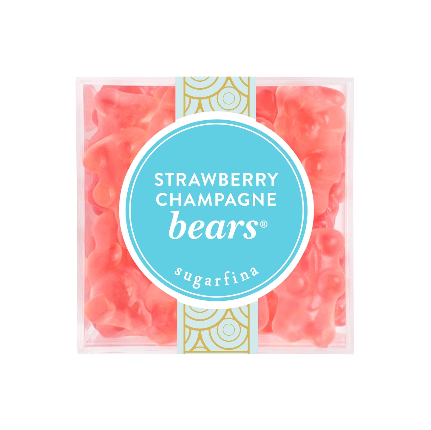STRAWBERRY CHAMPAGNE GUMMY BEARS