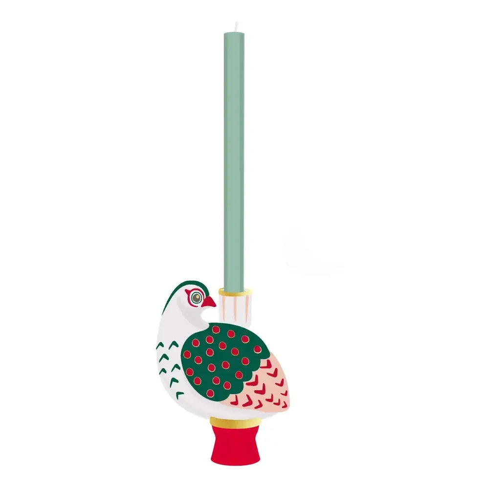 Bird Ceramic Candle Holder
