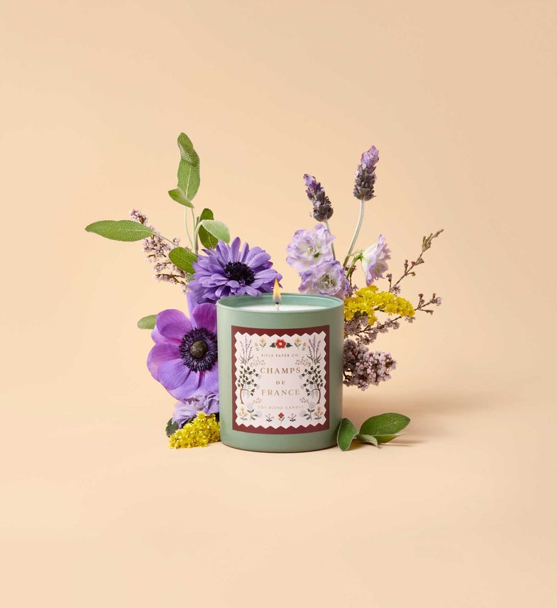 Country Farm Champs De France 9 oz Glass Candle
