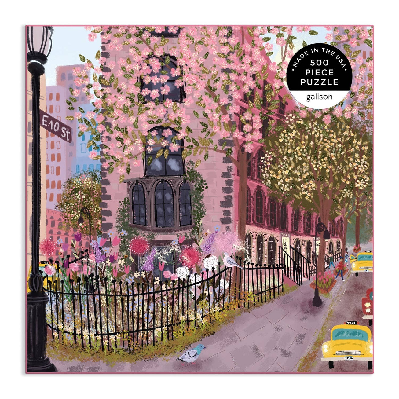 Blooming Streets 500 Pc Puzzle