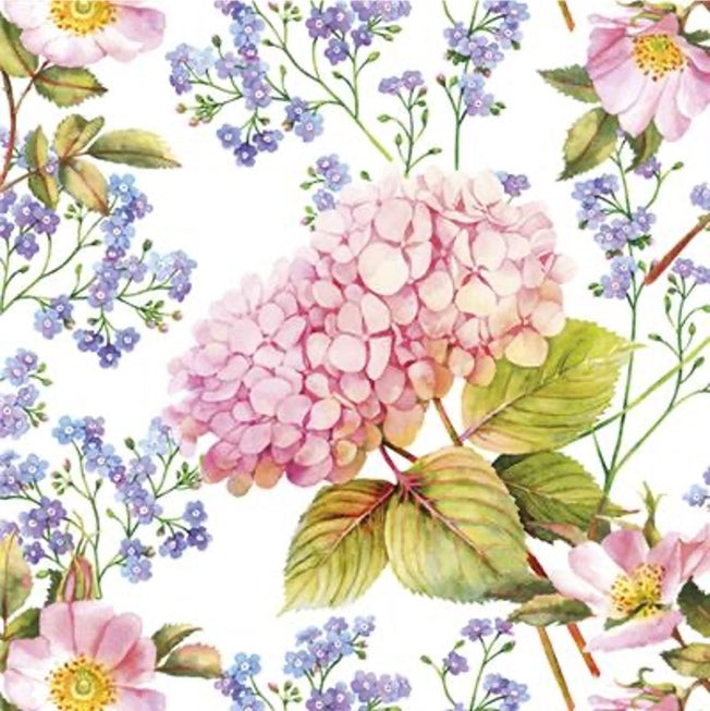 Floral Paper Napkins