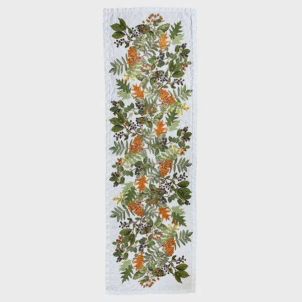 Autumn Linen Table Runner