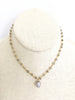 Diddi Short Labradorite & Pearl Necklace