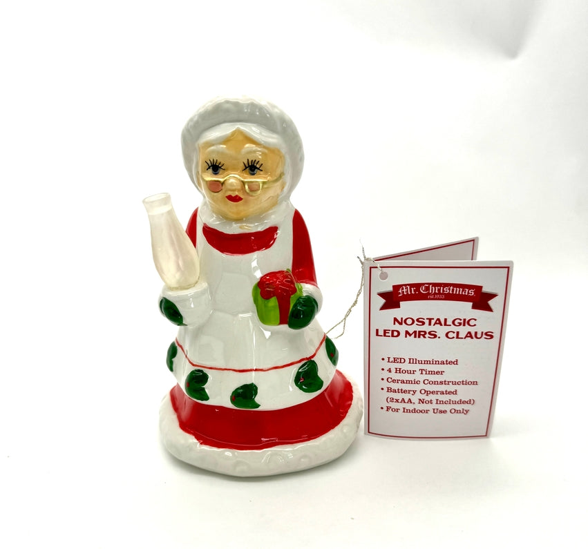 Mrs. Claus Ceramic Figurine