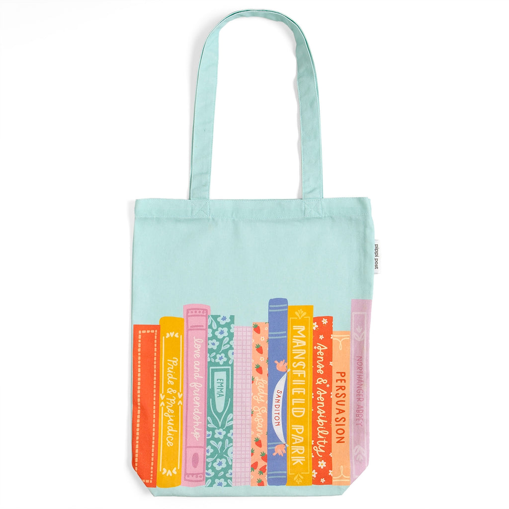 Jane Austen Books Tote Bag