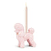 Pink Poodle Taper Holder