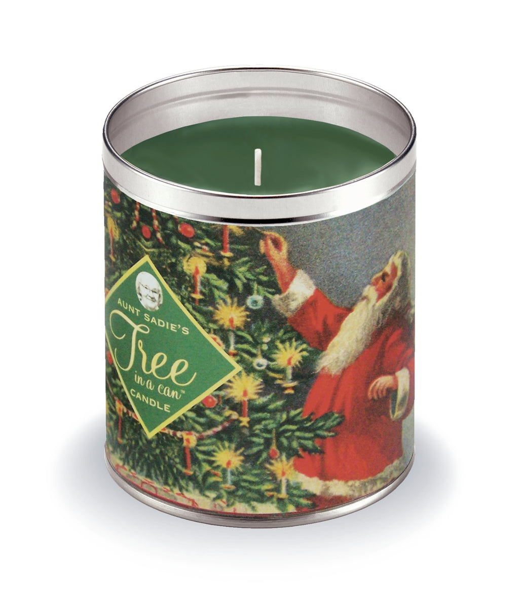 Santa Tree In A Can