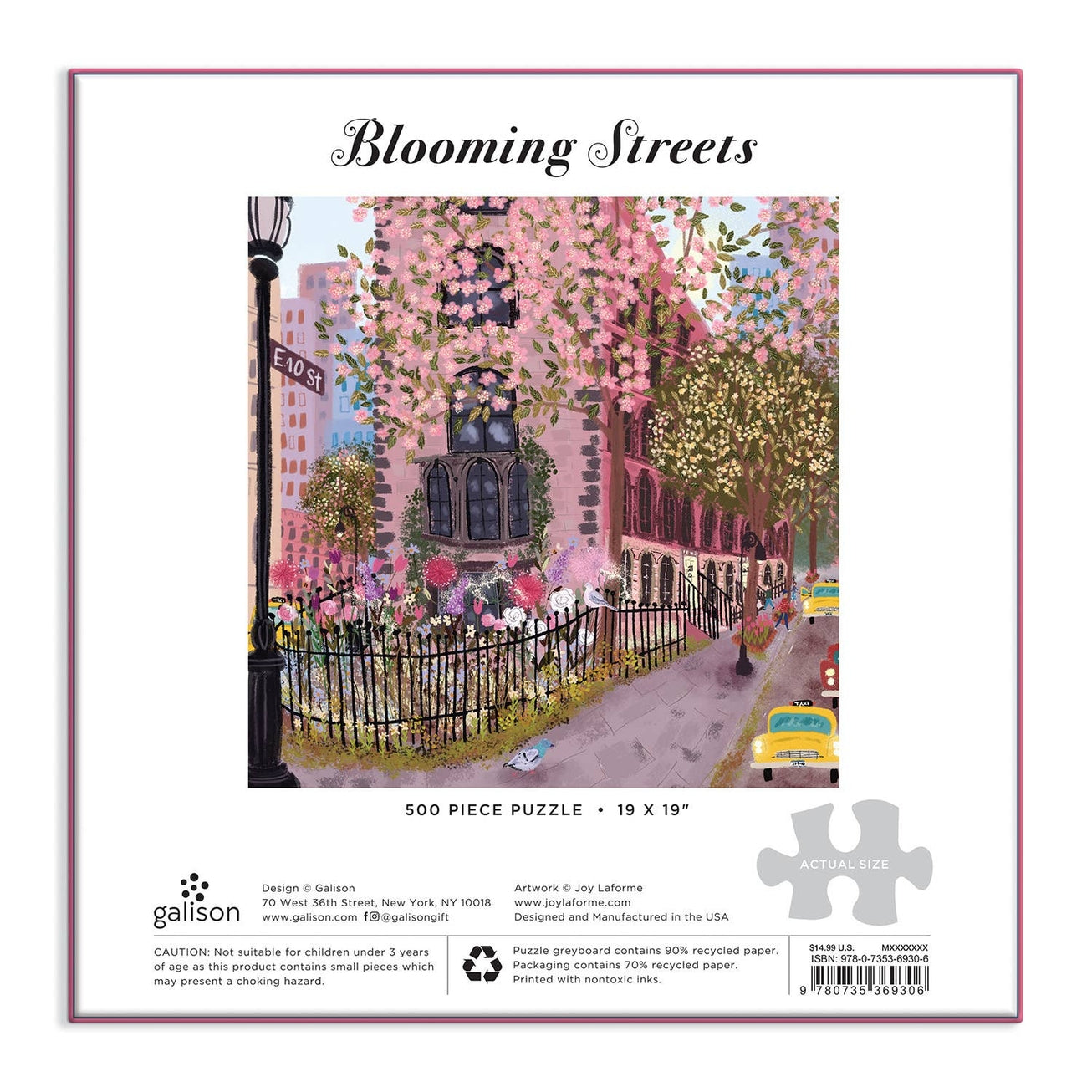 Blooming Streets 500 Pc Puzzle