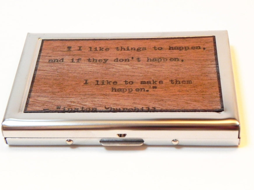 Wood Card Wallet