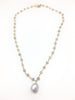 Diddi Short Labradorite & Pearl Necklace