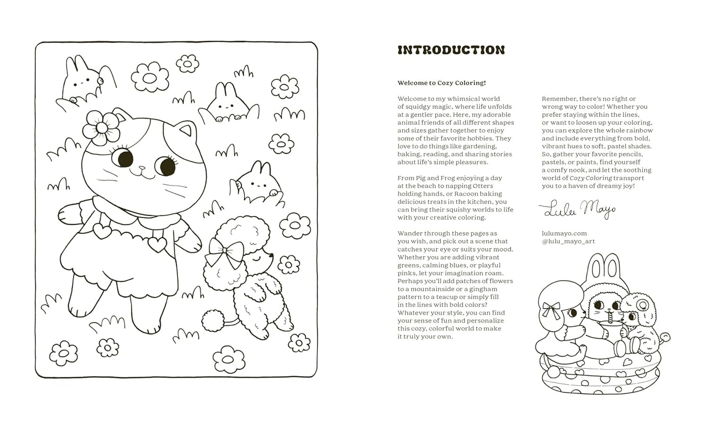 Cozy Coloring Self Care