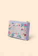 Hello Gorgeous Velvet Zip Pouch