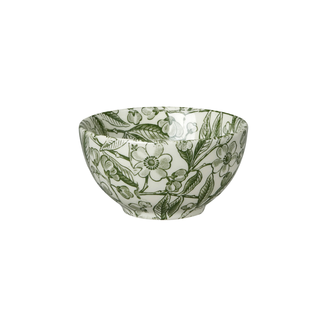 Green Prunus Small Sugar Bowl