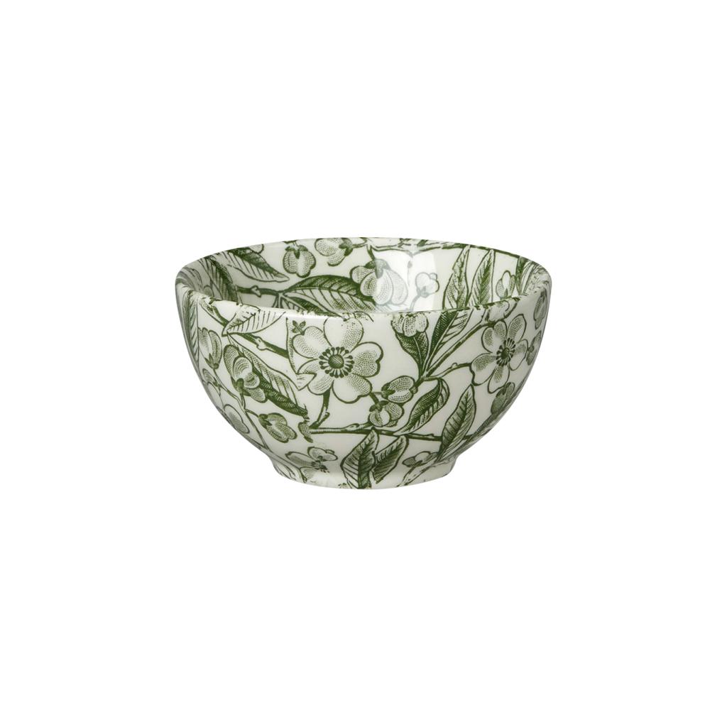 Green Prunus Small Sugar Bowl