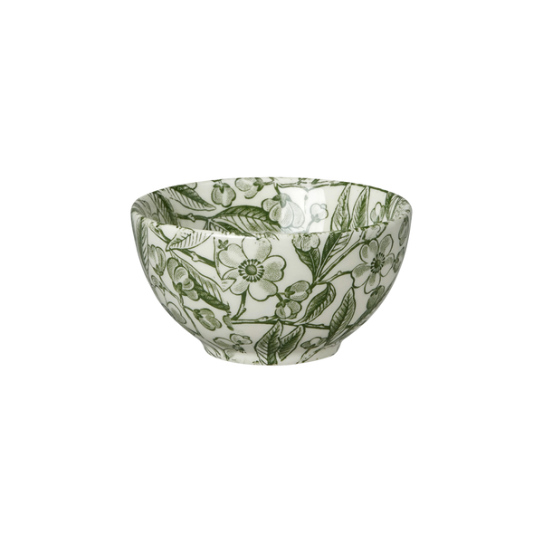Green Prunus Small Sugar Bowl