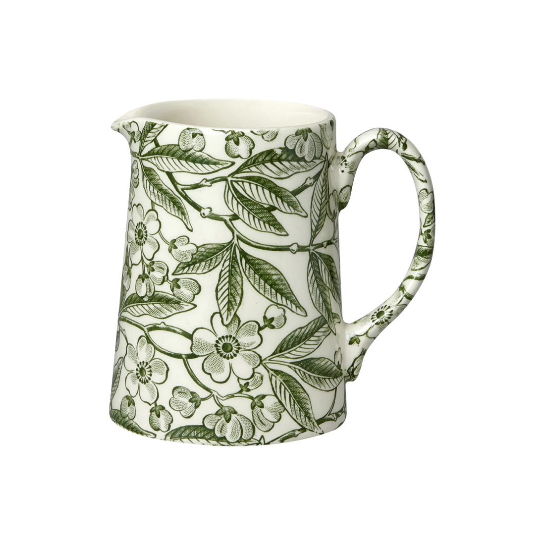 Green Prunus Small Tankard Jug