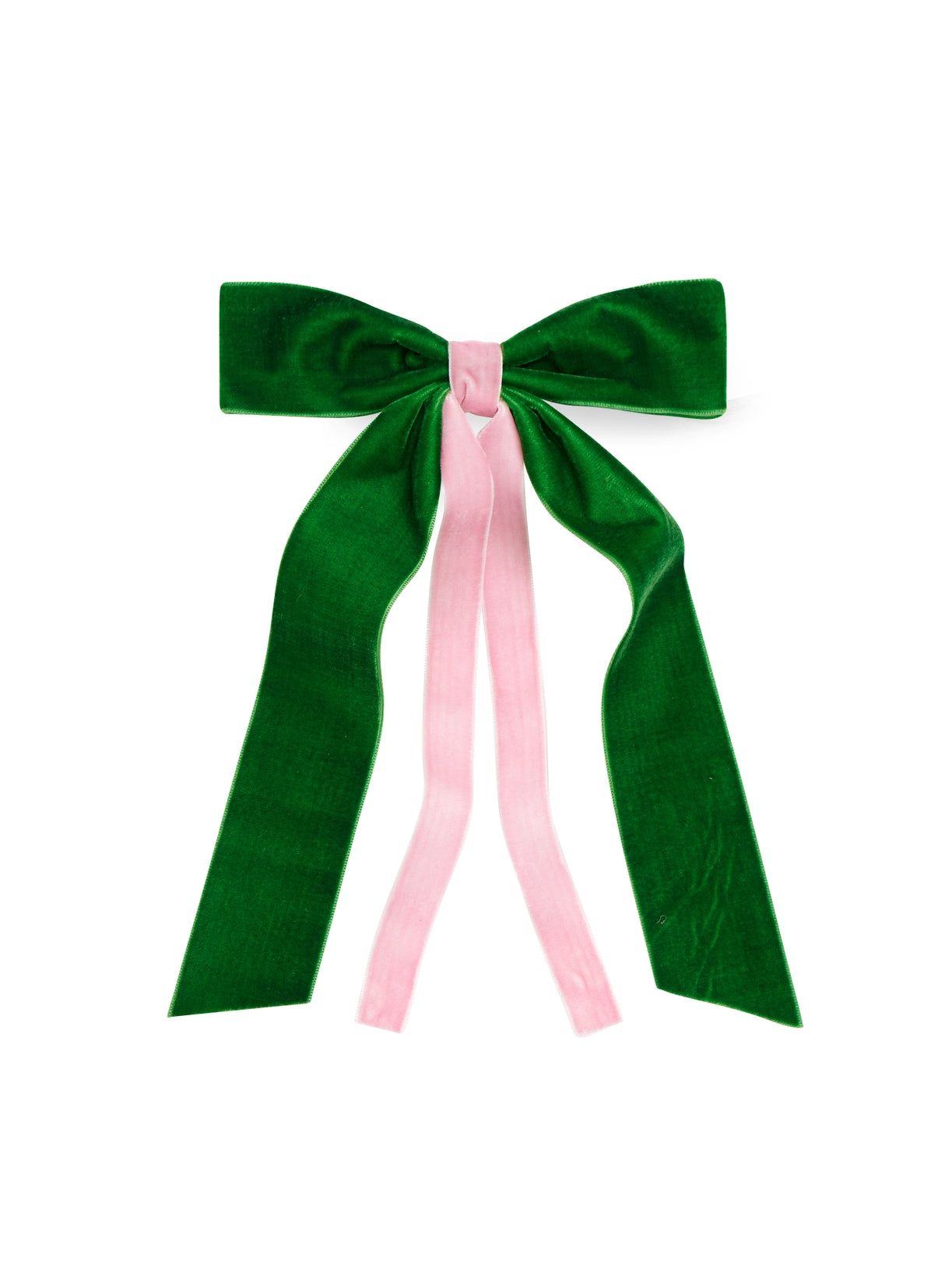 Two Tone Velvet Bow