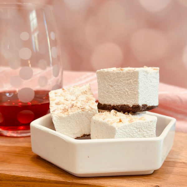 Toasted Coconut & Chocolate Marshmallows