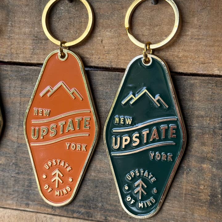 Upstate Motel Key Keychain