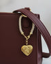 Heart Locket Bag Charm