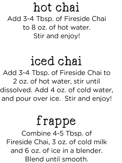 Spiced Chai Tea