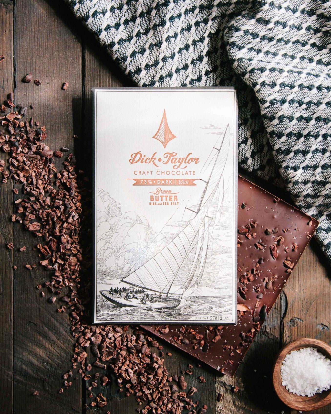 DICK TAYLOR DARK CHOCOLATE BAR