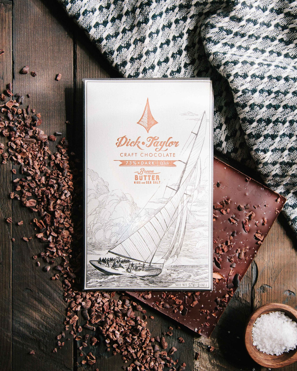 DICK TAYLOR DARK CHOCOLATE BAR