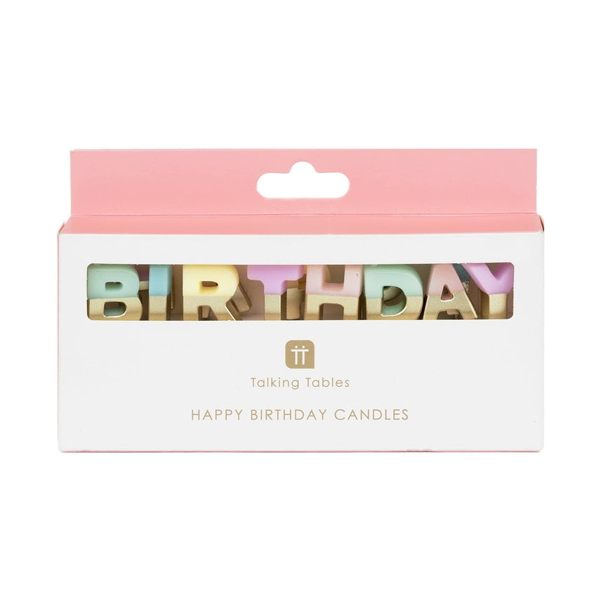 Happy Birthday Candles