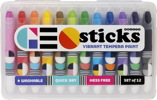 GEO STICKS VIBRANT TEMPER PAINT STICKS