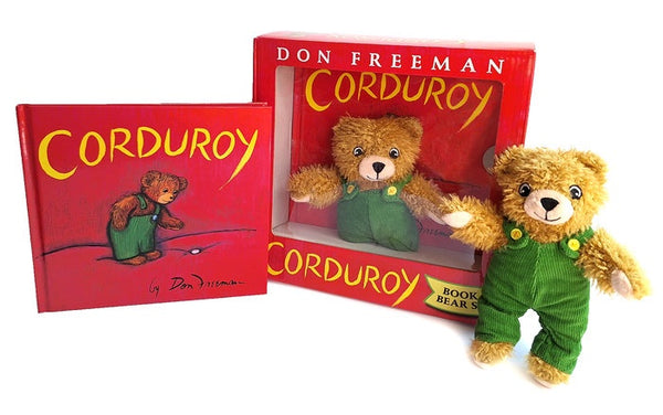 Corduroy Book & Bear