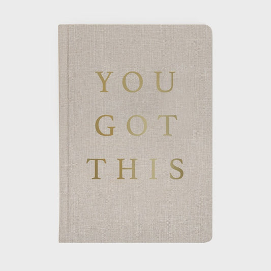 You Got This Fabric Journal