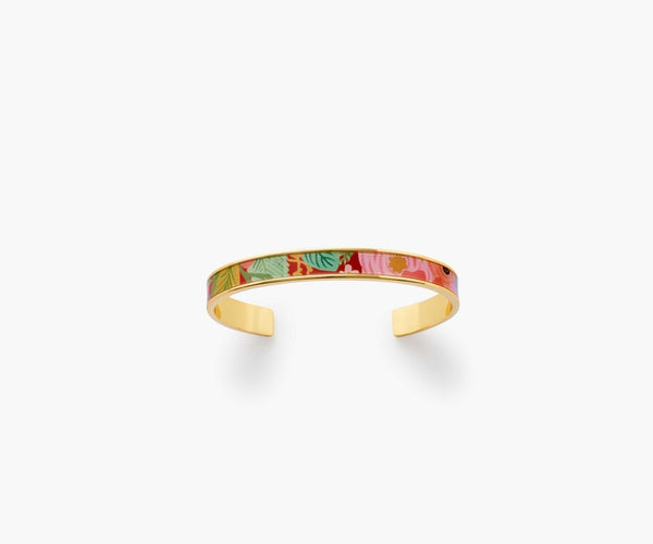 Garden Party Skinny Enamel Cuff