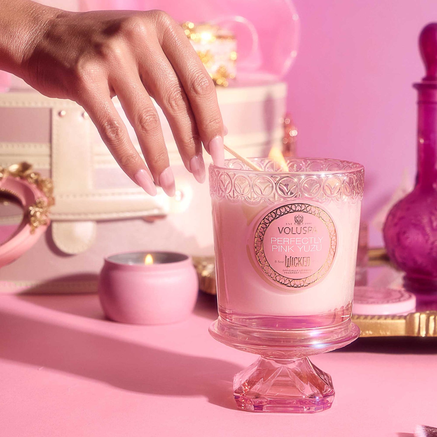 Perfectly Pink Yuzu 8.5oz Boxed Candle