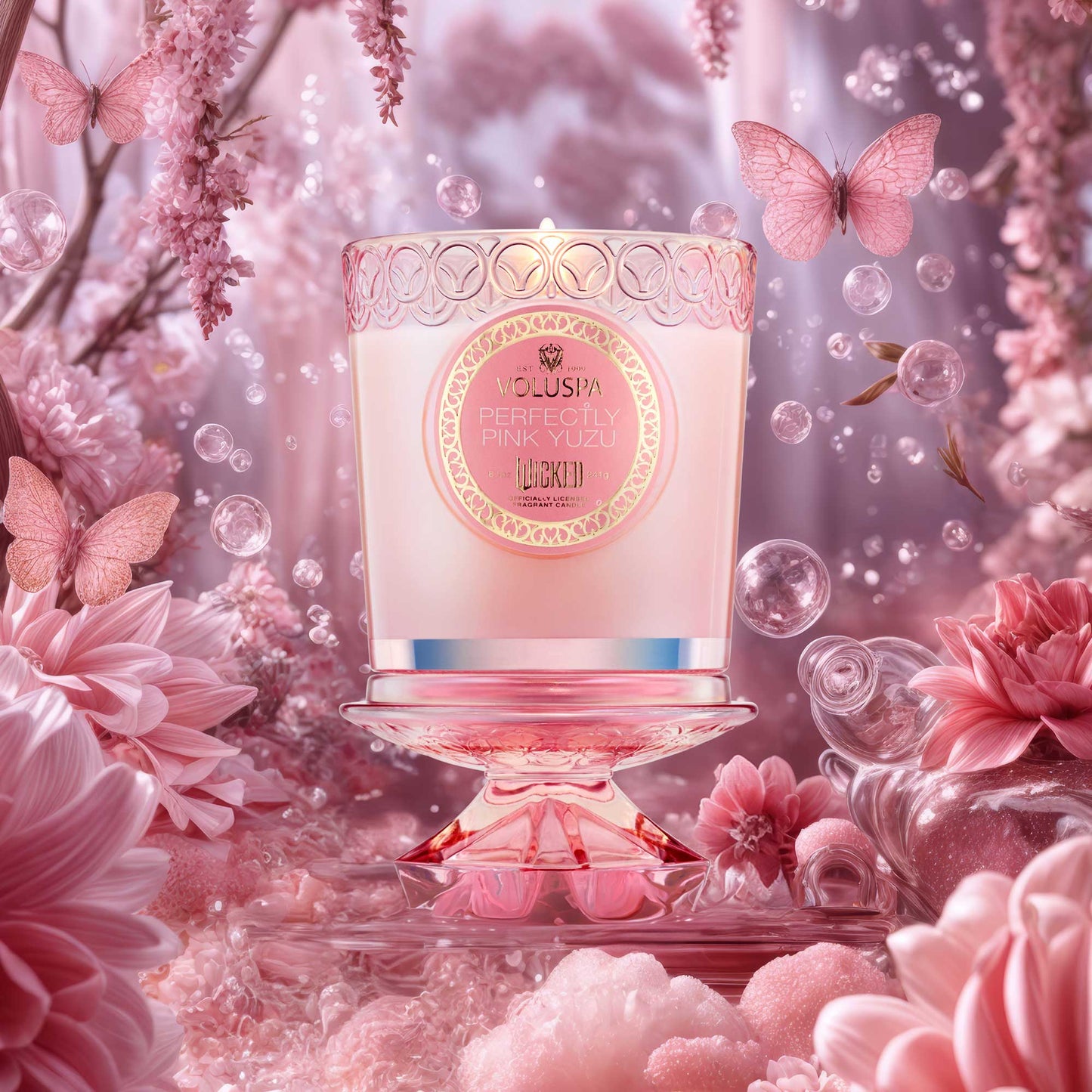 Perfectly Pink Yuzu 8.5oz Boxed Candle
