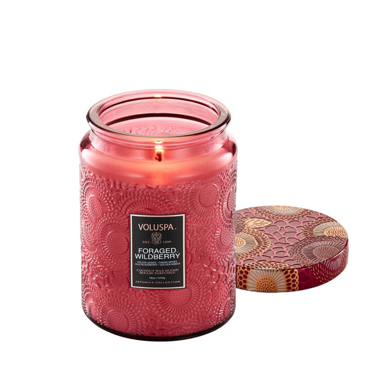 Foraged Wildberry Large Jar Candle