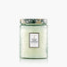 French Cade Lavender Large Embossed Glass Jar Candle