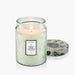 French Cade Lavender Large Embossed Glass Jar Candle