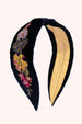 MIDNIGHT POSY VELVET HEADBAND