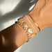 Lucia Pearl Pull Tie Bracelet