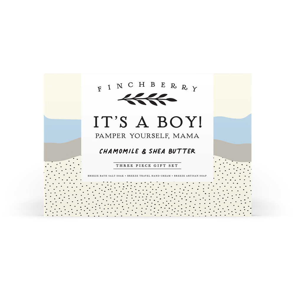 It's A Boy Baby Shower Gift Set